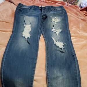 Skinny distressed Jeans